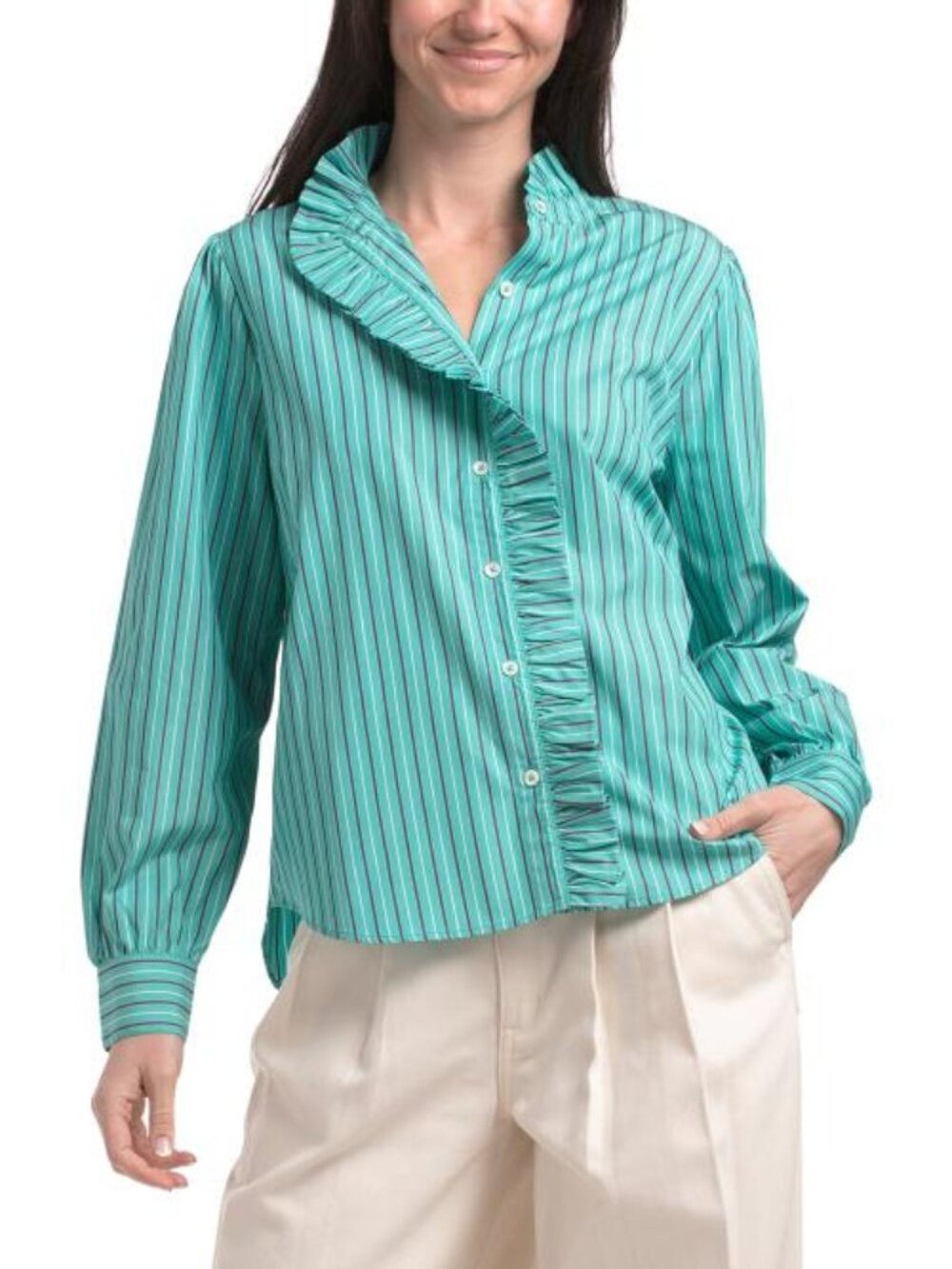 CLARE V. Ella Blouse